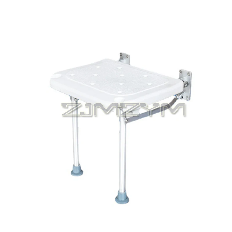 Wall-mounted Seats Shower Bench Flip-up Screw-in Bath Seat Adjustable Shower Bench Durable Support Space-saving Bath Seat 3