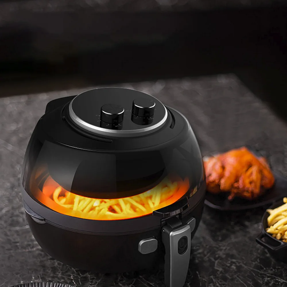 Houehold Intelligent Air Fryer Multifunctional Large Capacity Fryer Automatic French Fries Machine Air