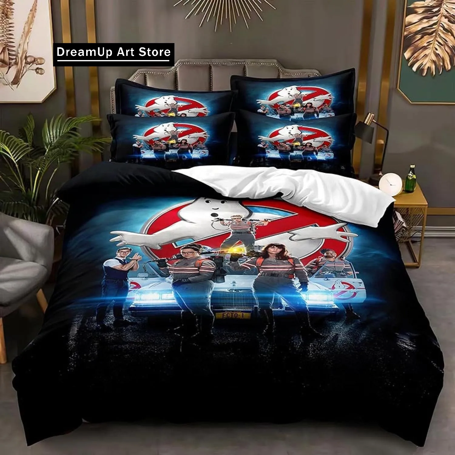 Ghostbusters Bedding Set 3D printed film characters Cover Duvet Single Twin Full Queen King Size Bed Set for Aldult Children - A 5