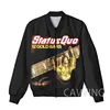 CAVVING 3D Printed Status Quo Band Zipper Bomber Jackets Men Overcoat Mens Coat Zip Up Jackets for Women/Men 2