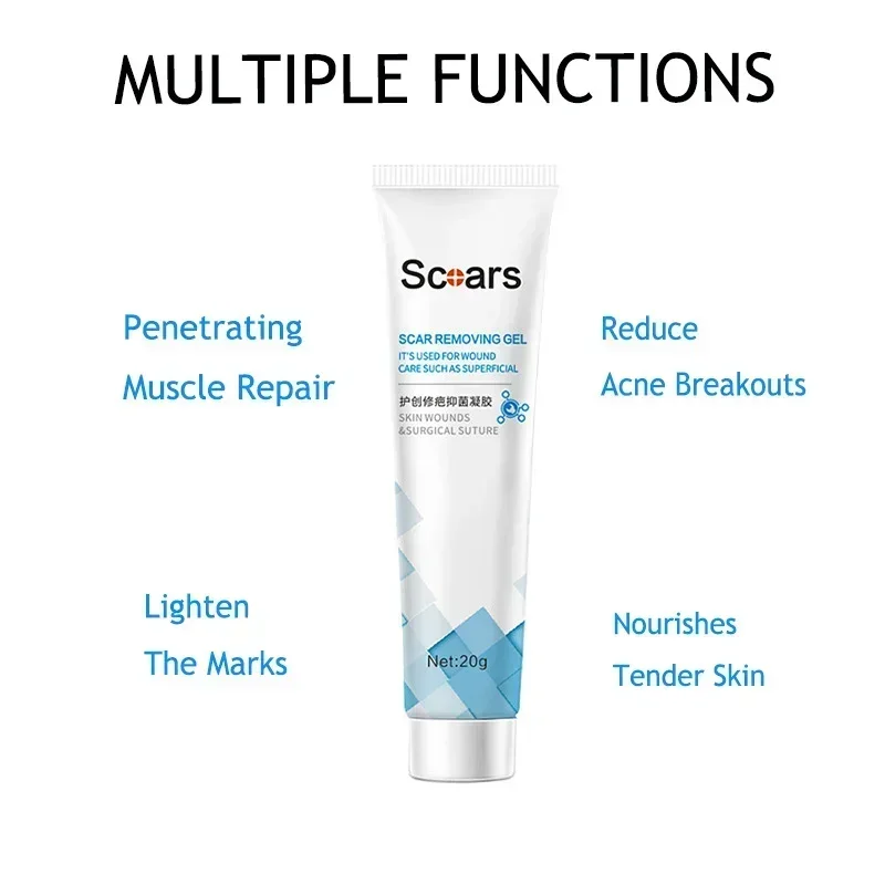 Scar Removal Herbal Cream Repair Stretch Marks Treatment Gel Burn Acne Surgical Acne Scar Ointment Whitening Beauty Health Care