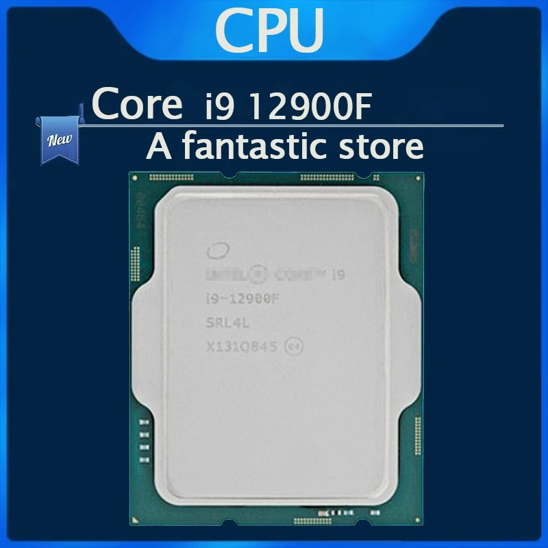 

New Intel Core i9 12900F 2.4GHz 16-Core 24-Thread CPU Processor L3=30M 65W LGA 1700 no fan