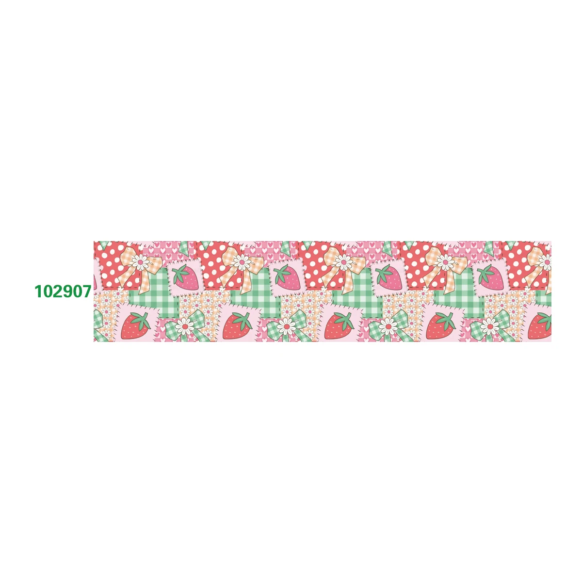 5 야드 꽃 과일 부활절 Grosgrain/새틴 리본 diy 인쇄 리본 웨딩 용품 공예 장식 활 102481