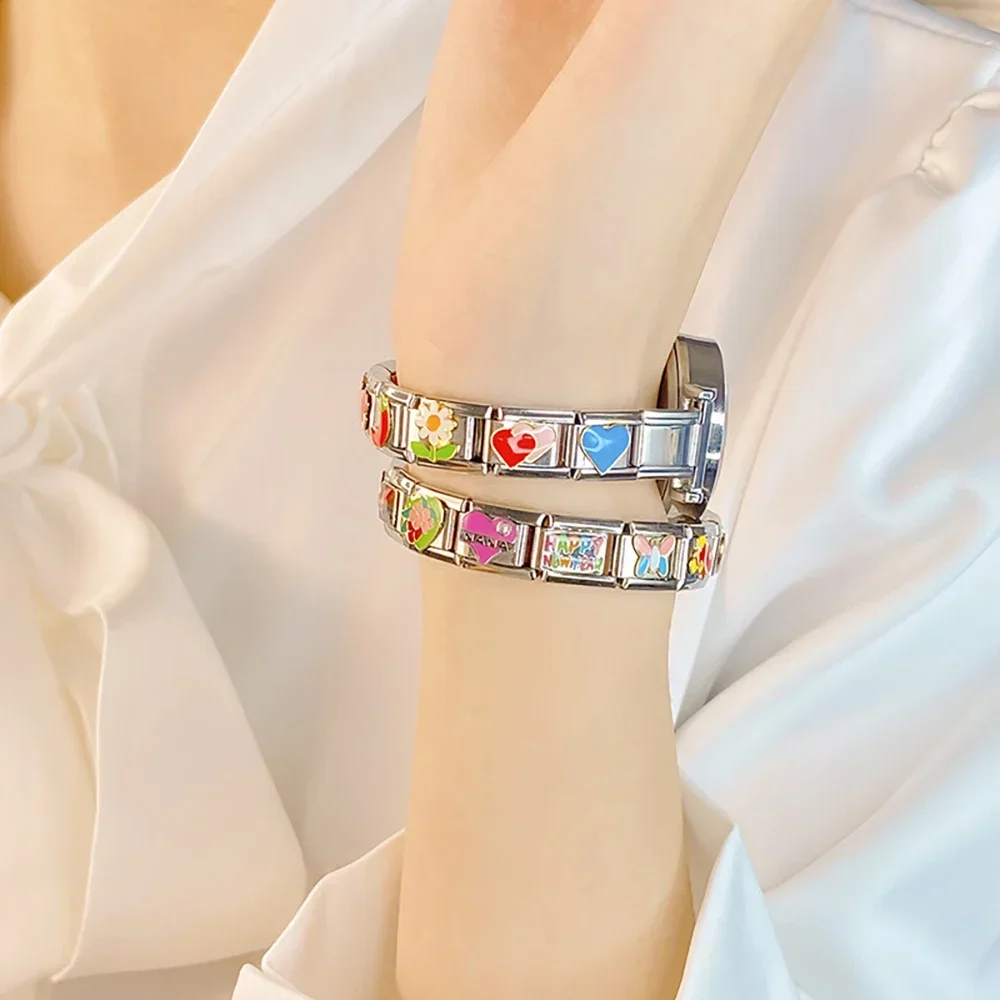 Bracelet Jewelry Fashion Women's Stainless Steel Watch Bangle For Party Friend Wife Birthday Gift