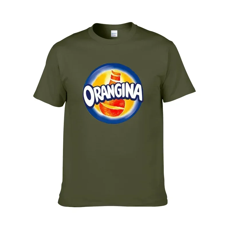 Orangina Orange Soda Pop Graphic Tee Shirt