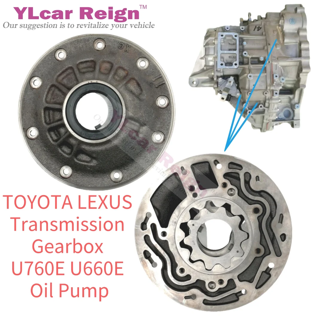 

U760E U660E U760 U660 6 Speed Automatic Transmission Gearbox Oil Pump for Lexus Toyota CAMRY Highlander VENZA Car Accessories
