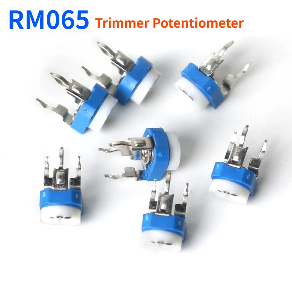 20PCS RM-065 RM065 2.2K 30K 47K Ohm Trimpot Trimmer Potentiometer top adjustment variable resistor 2.2 30 47 trimmer potentiometer,adjustable resistor
