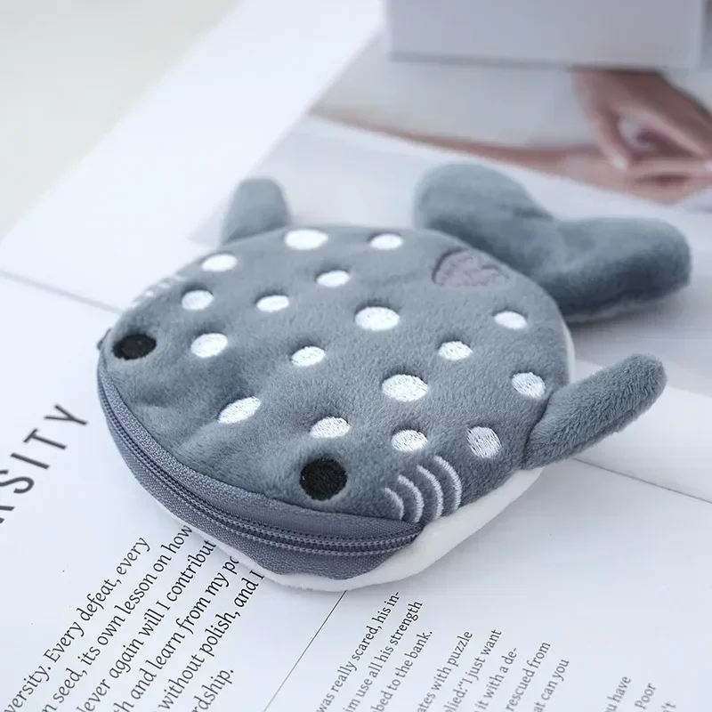 Cute Animal Plush Coin Purse with Keychain - Mini Wallet and Gift