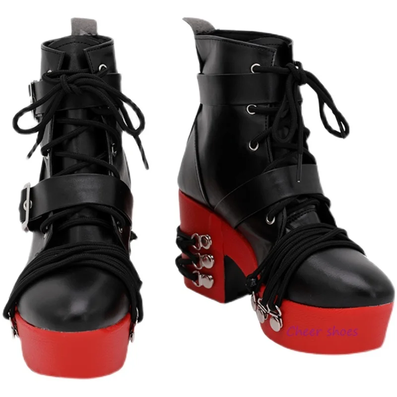 

Anime Marie Rose DEAD OR ALIVE Cosplay Shoes Comic Halloween Carnival Cosplay Costume Prop Men Boots Cos