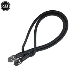 Premium Nylon Camera Neck and Wrist Strap with Quick Release for DSLR and Action Cameras (Black)