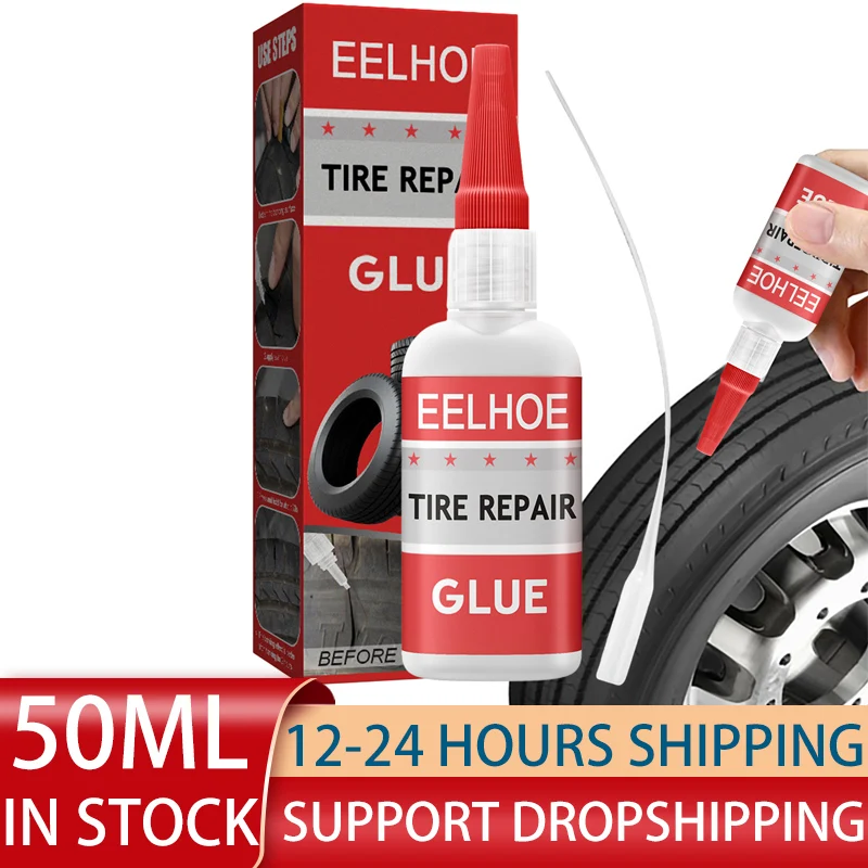 50mlRubberCementTireRepairGlueCarBicycleMotorcycleTireRepair