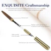 STONEGO Handcrafted Wood Fountain Pens, Vintage Fountain Pen, Medium Nib, Includes 4 Ink Cartridges and Ink Refill Converter 4