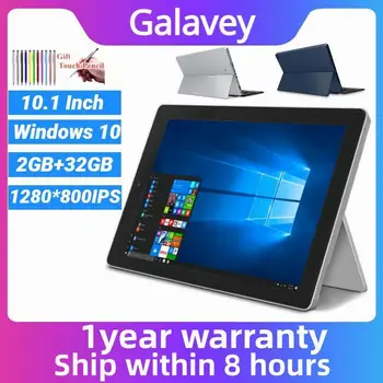 2025 Il più recente gioco Play 10.1 "Windows 10 Tablet Pc 2G/4GB RAM 32GB ROM Tablet a 32 bit Quad Core Tablet Doppia fotocamera W101SA23 1