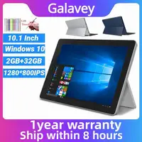 2025 Newest Game Play 10.1" Windows 10 Tablet Pc 2GB RAM 32GB ROM 32-bit Tablets Quad Core Tablets Dual Camera W101SA23 1