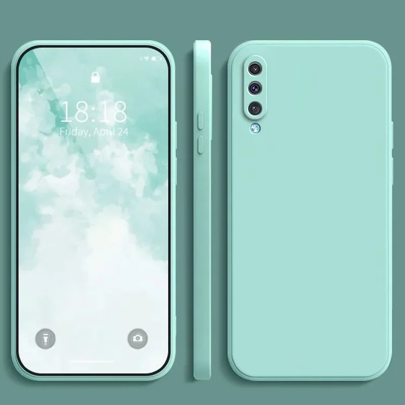 Ultra Thin Matte Phone Case - Solid Color Soft TPU Cover