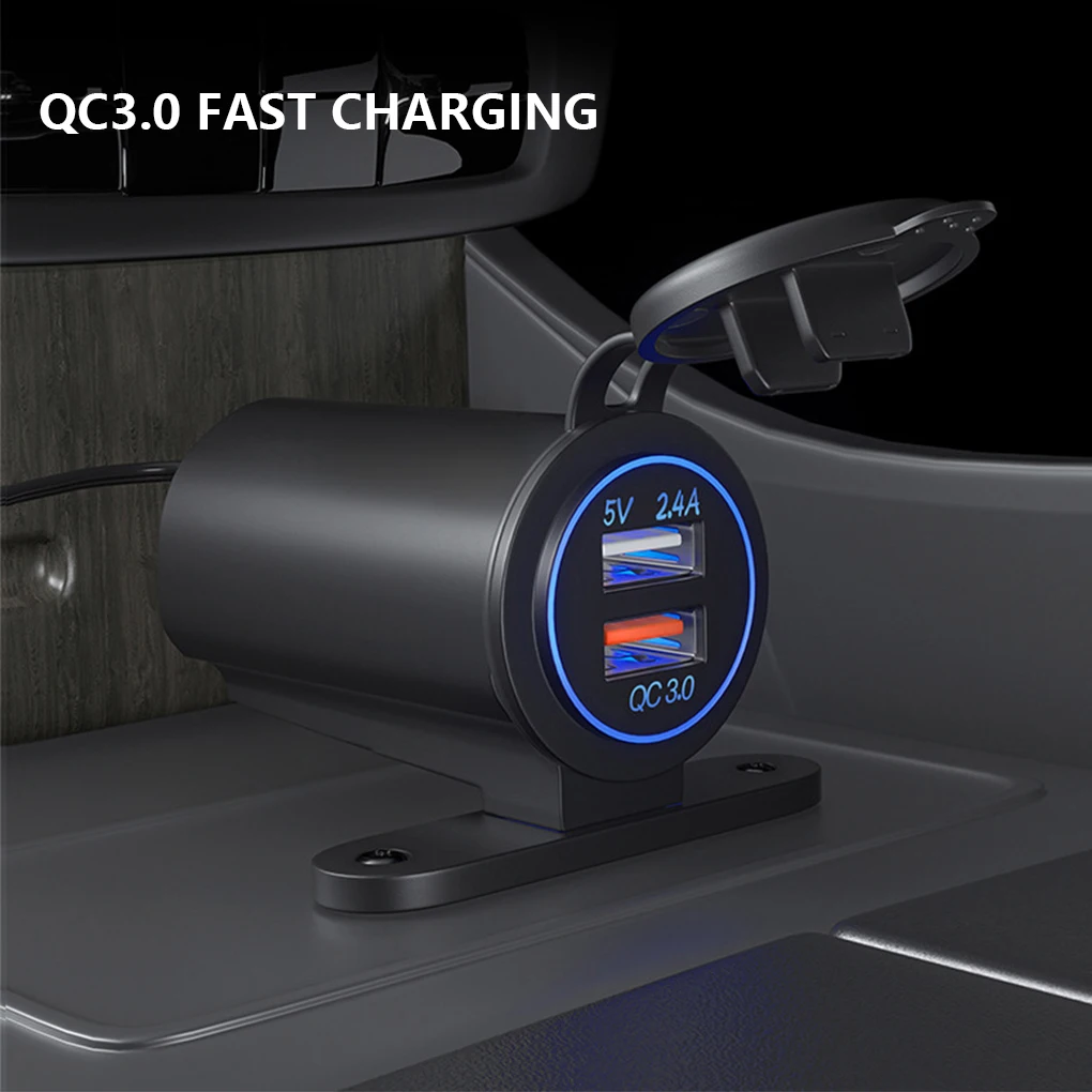 

Charger Waterproof with Spring Cover Tools Fast Accessory Fittings Part