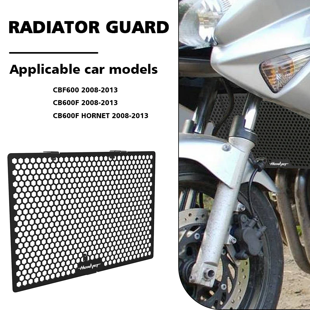 

Защита радиатора для мотоцикла HONDA HORNET CB600F CB 600F CBF600 2008-2013 2012 2011 2010 2009
