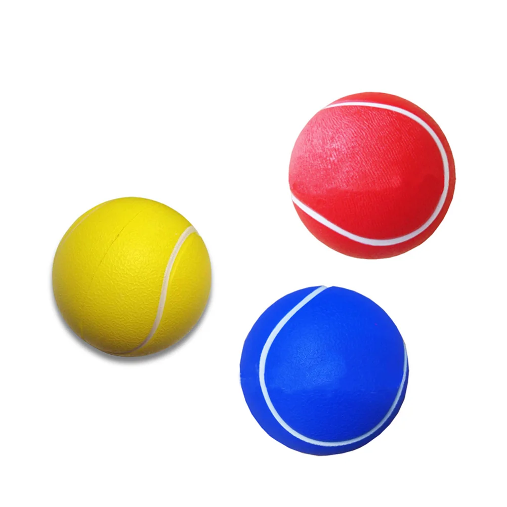 Tennis Balls 8 Pcs Training PU High Elasticity Massage Individual Playing
