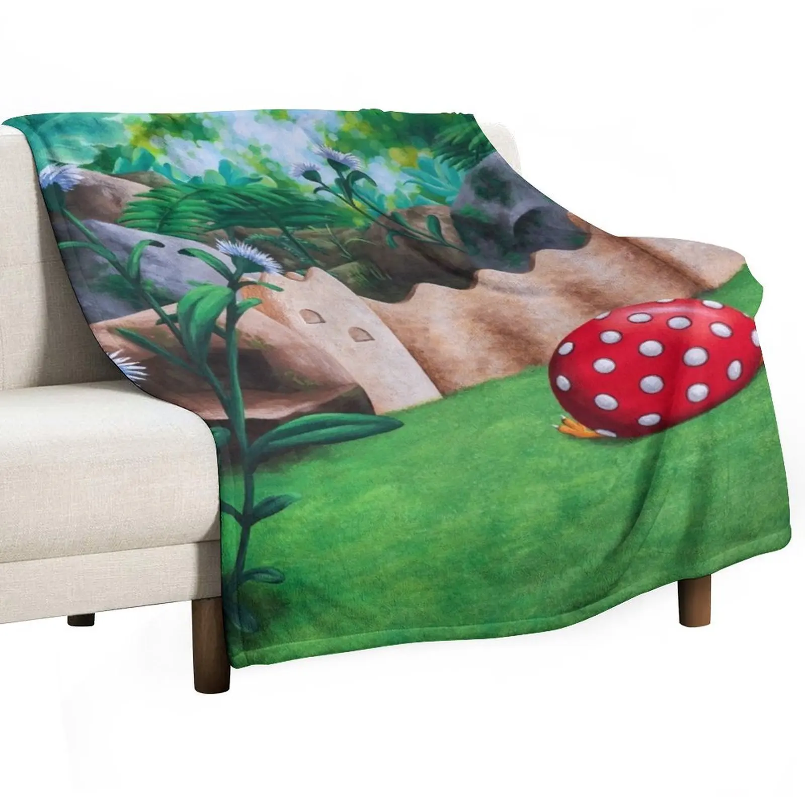 

Garden of Hope Throw Blanket fluffy heavy to sleep Blankets