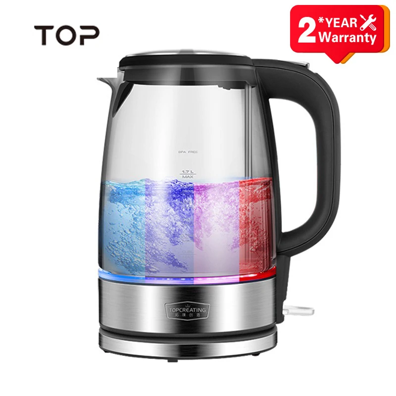 Calentador De Agua Electrico Hervidor Eléctrico De Vidrio