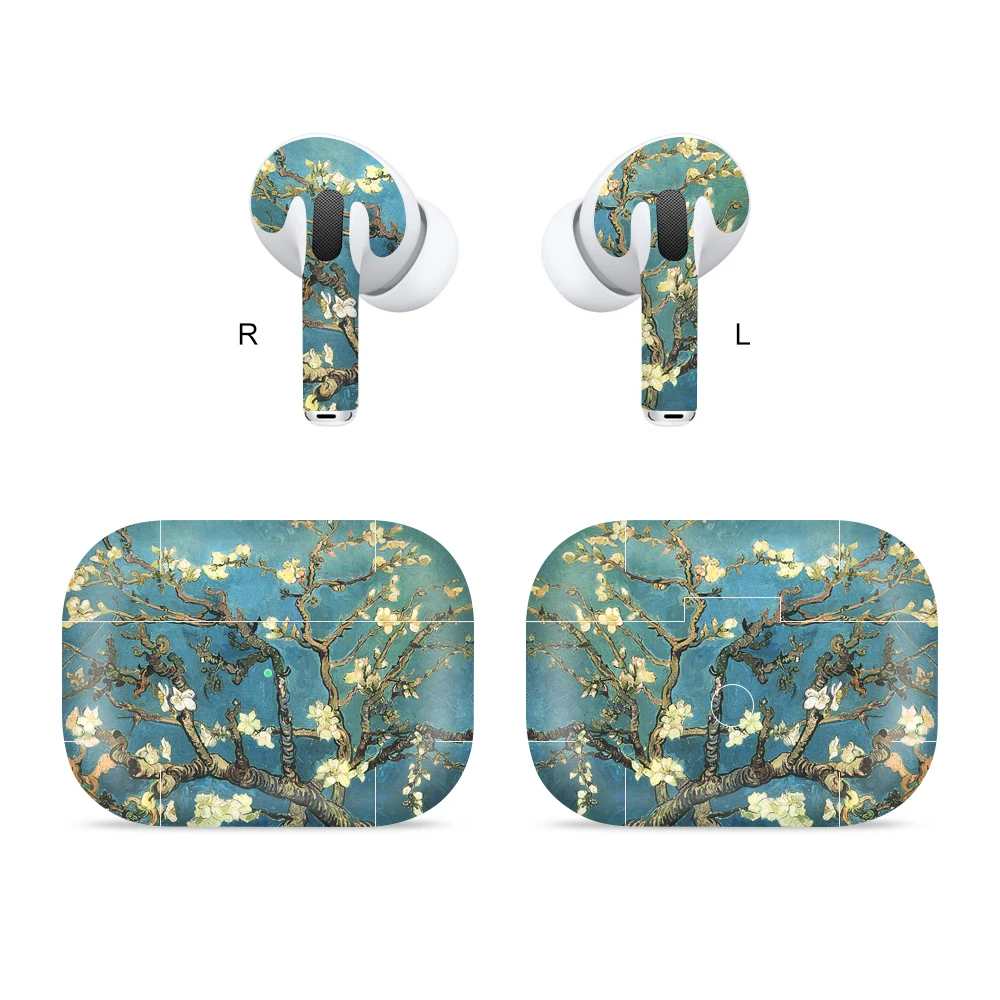 Ycsticker-dust-proof Earphone Skin Protective Sticker Caixa de Carregamento Decalques para Airpods Pro - Image 3