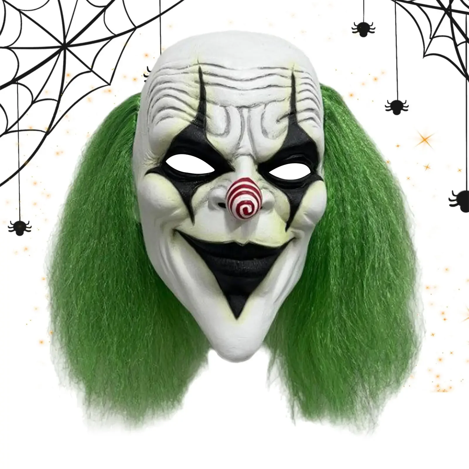 Green glow skeleton mask