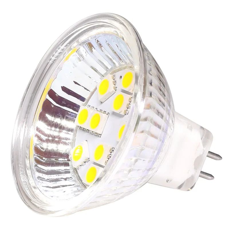 Dimmable MR16 led lamp light 12V 24V 10-30V 12LED 5050SMD 30W Equivalent  Landscape Dimmable MR16 led lamp light 10-30V