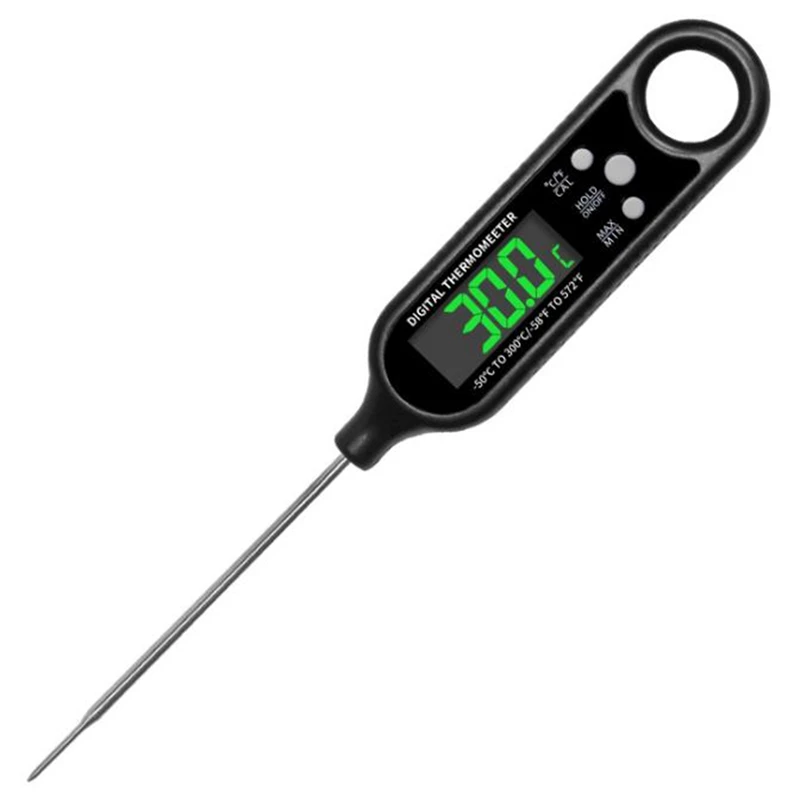 

Термометр для мяса, цифровой термометр для приготовления пищи, Кухонный Термометр для приготовления пищи мгновенного считывания для барбекю гриля, глубокой жарки