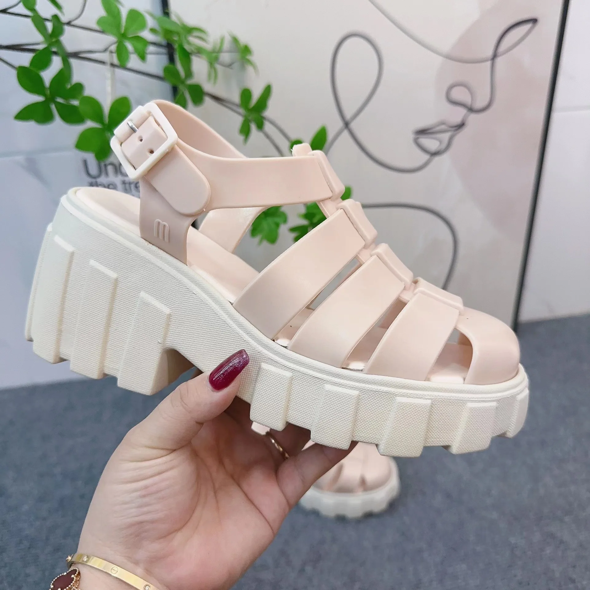 Salto Plataforma Sapato Melissa Alto Salto Fino Melissa Salto