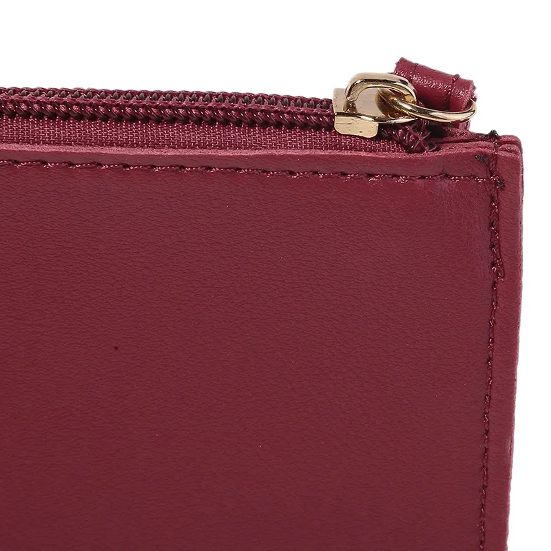 Women PU Leather Zip Clutch Wallet Ladies Phone Storage Bags Long Purse Bag Handbag Card Holder 6 Colors credit card holder synthetic leather wallet