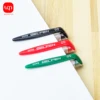 3/6/12pcs simple gel pen set 0.5mm  black, blue and red, and ink lasting smooth writing ideal for school and office stationery 4