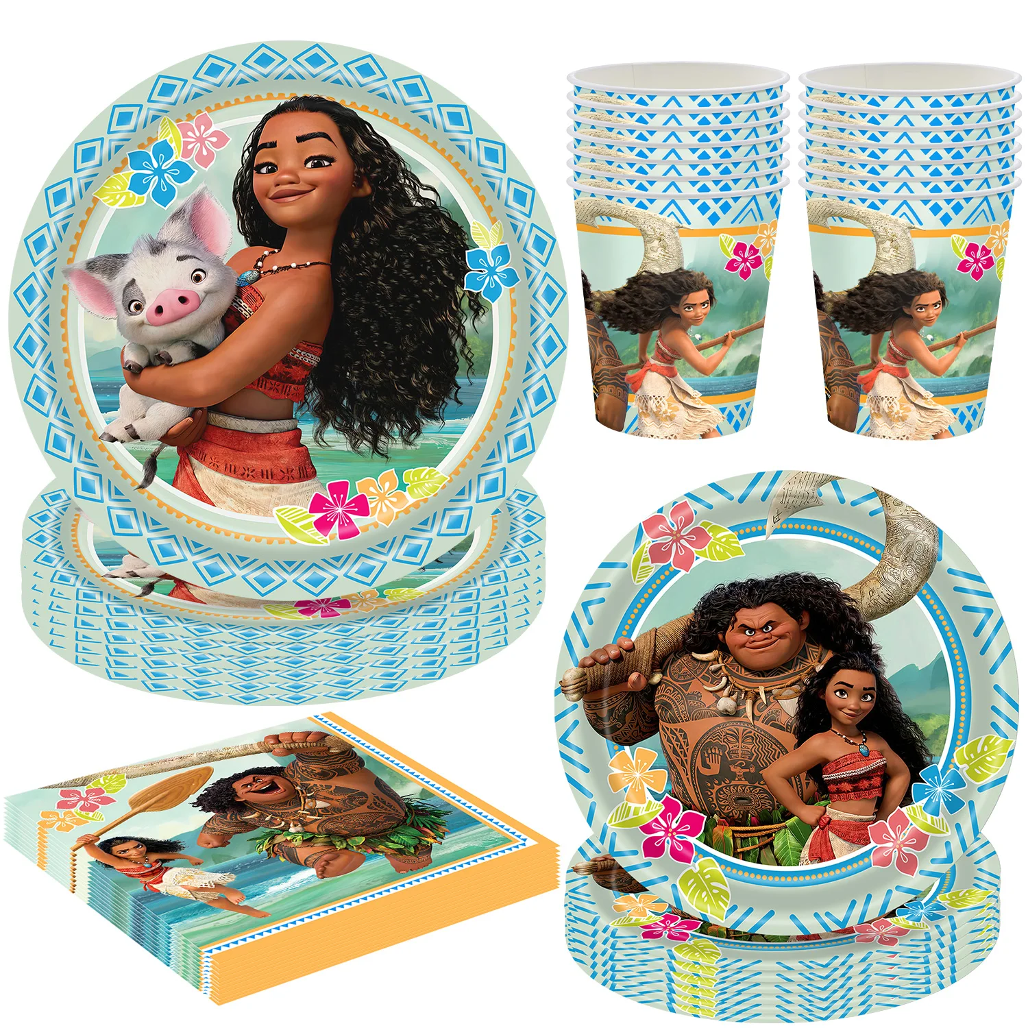 Moana Birthday Party Decorations Baby Moana Party Supplies Moana