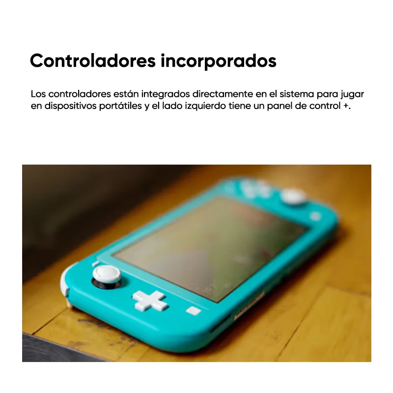 Consolas Nintendo Switch Lite - 32GB Batería 3570mah 5.5'' Compatto e leggero Controller integrati Giochi compatibili 3