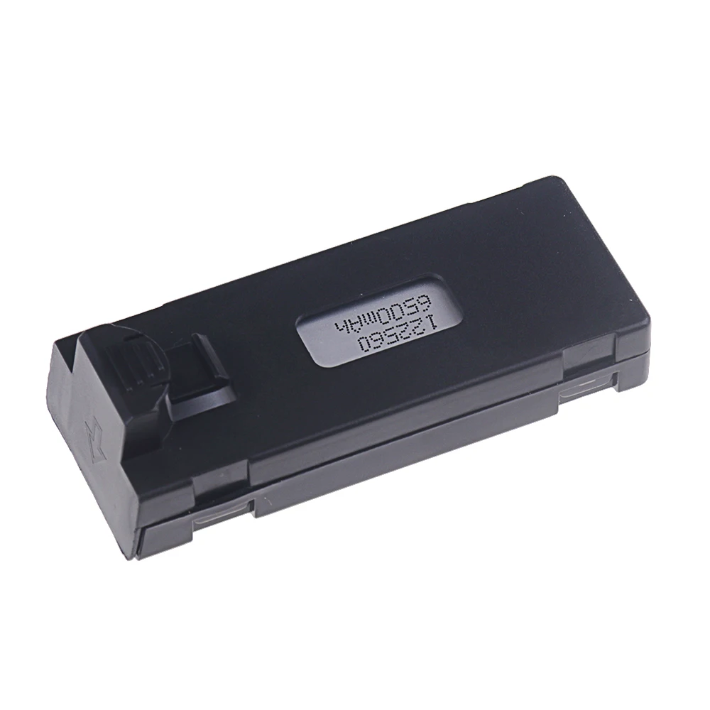 Batterie Drone E88 6500mAh seule, vue de face, étiquette visible.