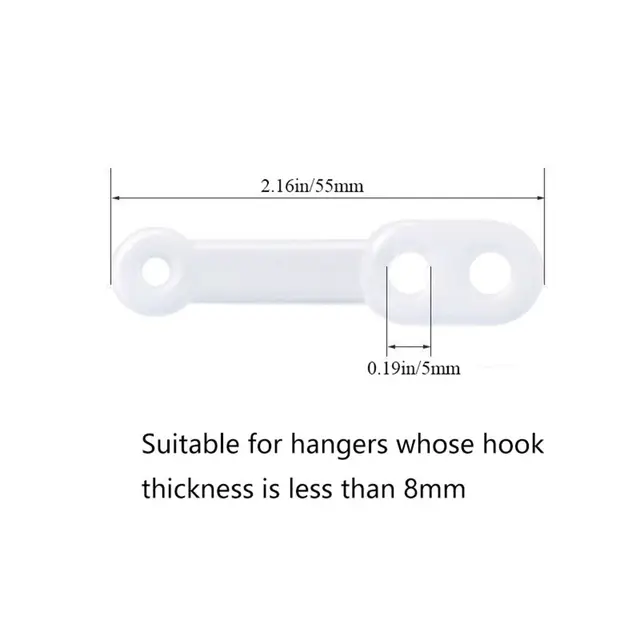 solacol Hanger Clips for Plastic Hangers Color Drying Rack Windproof Buckle  Fixed Shrink-Clothes-Pole Hanger Non-Slip Silicone Fixed Clip Windproof Clip  