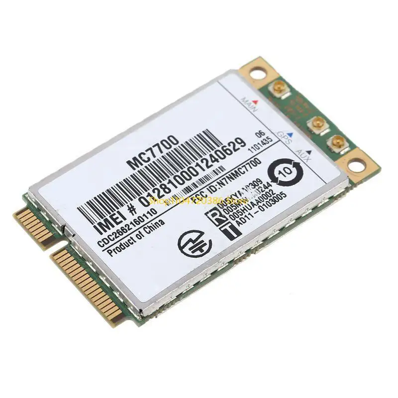 K0EA 무선 WLAN 카드 어댑터 Express 3G HSPA LTE 100Mbps 용 미니 PCI-E 3G/4G WWAN GPS 모듈 MC7700 PCI
