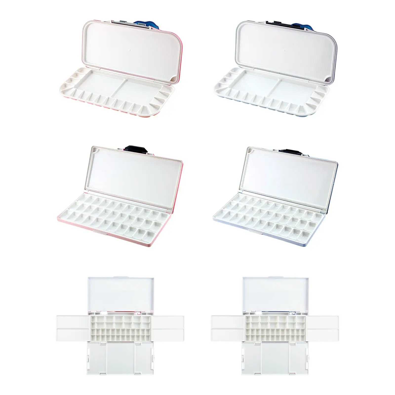 

Watercolor Palette Multifunctional Painting Pallet Paint Pallet Paint Case for Oil Painting Acrylic Gouache Watercolor Artists
