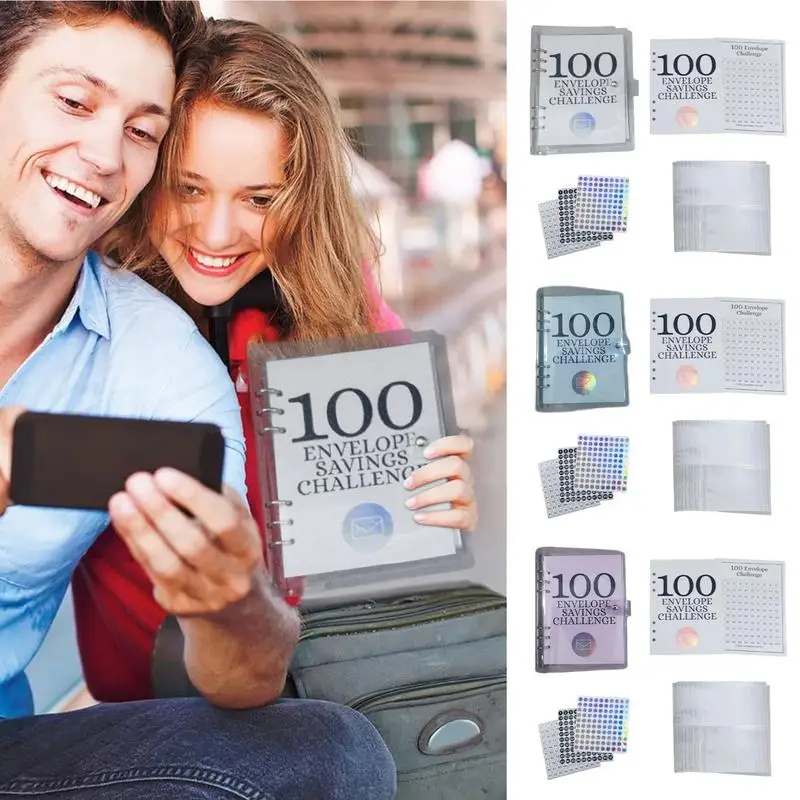 

100 конверт вызов связывающее устройство 100 дней вызов для экономии денег