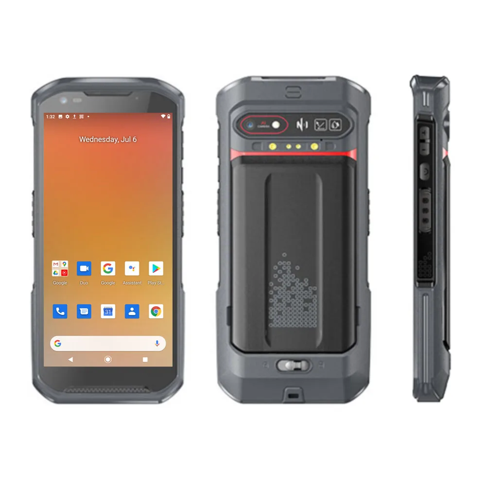 Scanner portatile PDA Android 13 OS 6G+64G Scansione 2D MT6769 CPU 4G-LTE Wifi GNSS Iot Terminale PDA robusto - immagine 3