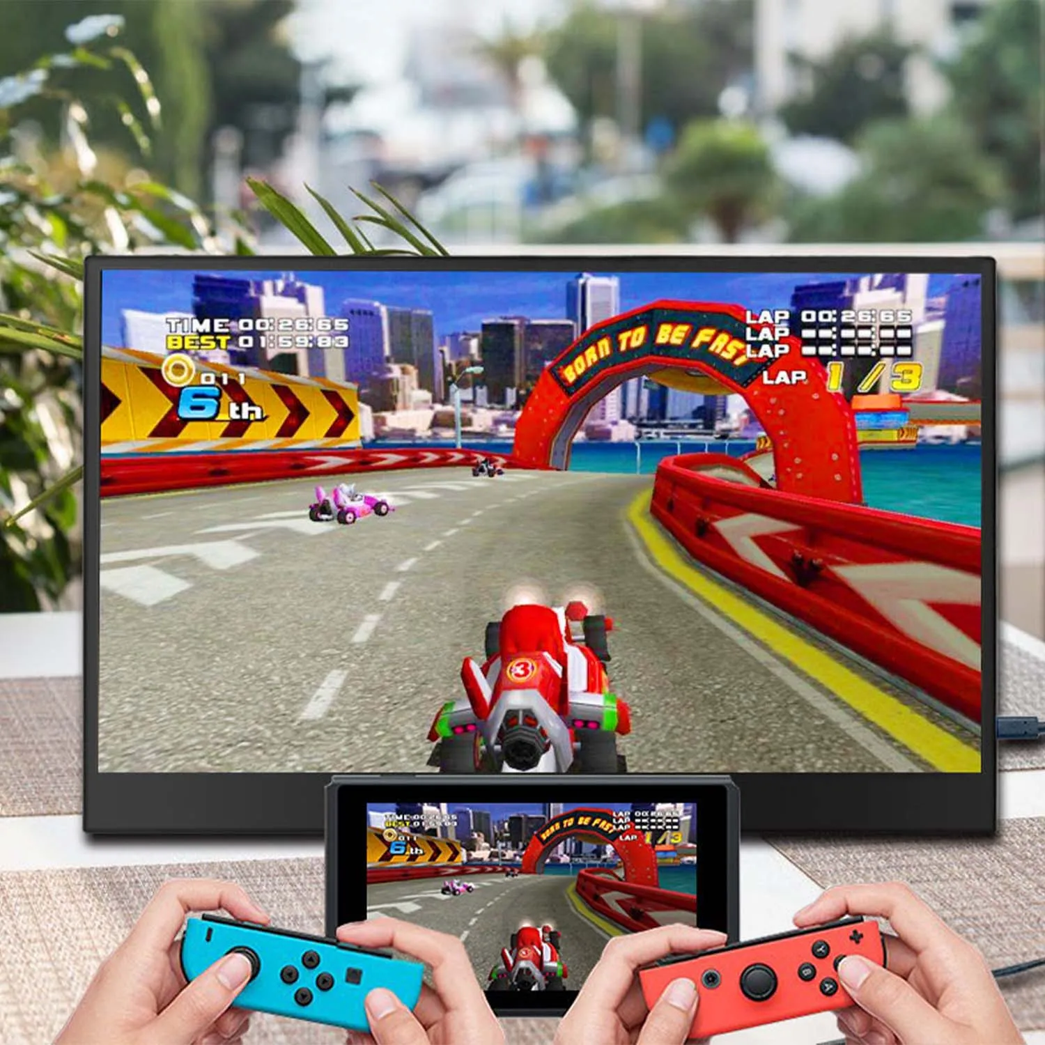 14 ġ 1080P ޴ , USB C HDMI ȣȯ IPS ȭ ޴   ġ ps4 mac
