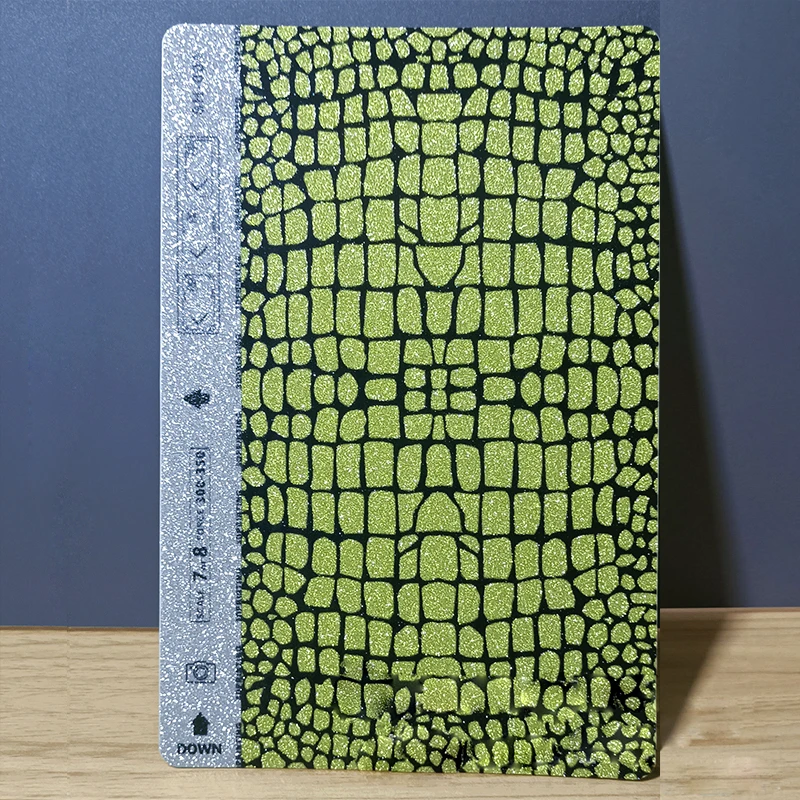 50 Pcs Glitter Embossed Printing SmartPhone Skin Sticker for Cutting Machine Mobilephone Back Housing Glass Protective Films