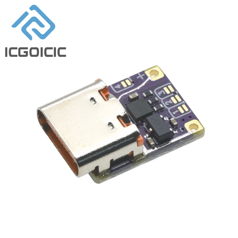 Advanced Fast Charging Module with Multi-Voltage Trigger and Type C Interface