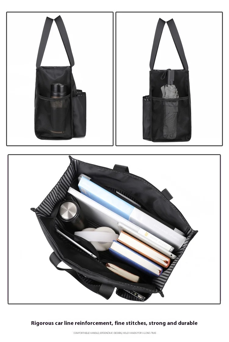 Laptop-Tragetasche für Frauen, Arbeit, Lehrer-Tragetasche, Krankenschwester-Tasche, Utility-Tasche für Arbeit/Reisen/College/Täglich, professionelle Computertasche – Detail 7
