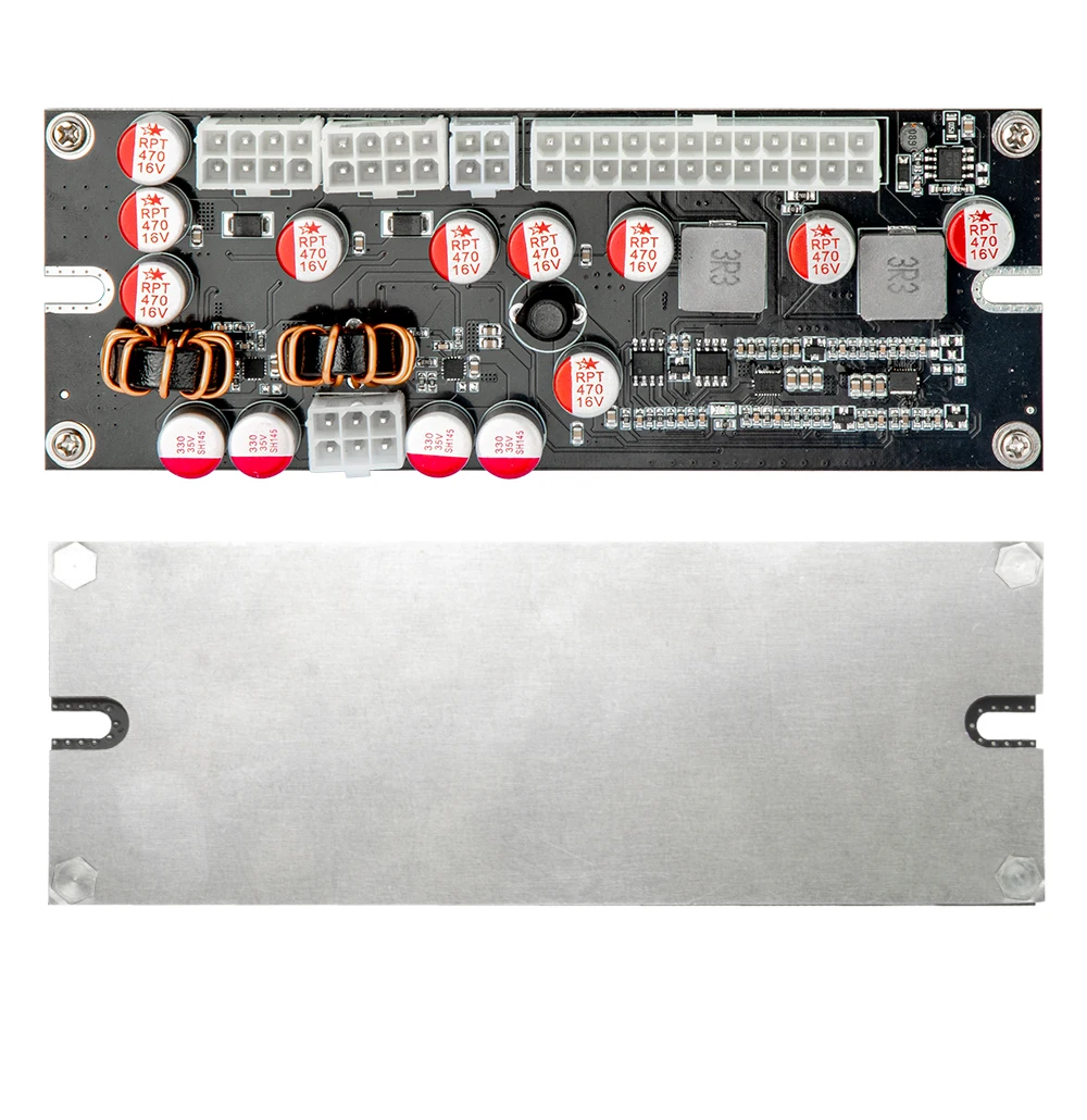 RGEEK DC 19V 300W 피크 17V-28V DC-DC PICO PSU ATX 24PIN 4PIN SATA MINI ITX mATX 컴퓨터 8핀 CPU용 PC 전원 공급 장치