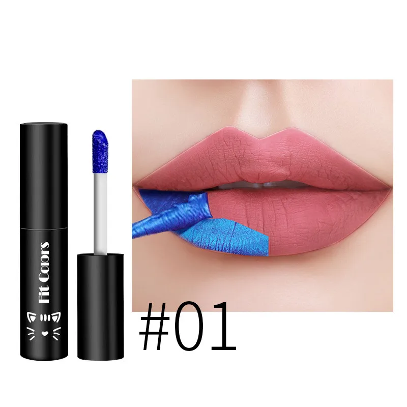 5 Colors Peel Off Lip Gloss Non-Stick Cup Matte Velvet Liquid Lipstick Waterproof Lasting Tear-Off Red Lip Tint Makeup lip gloss,lip makeup,lip tint