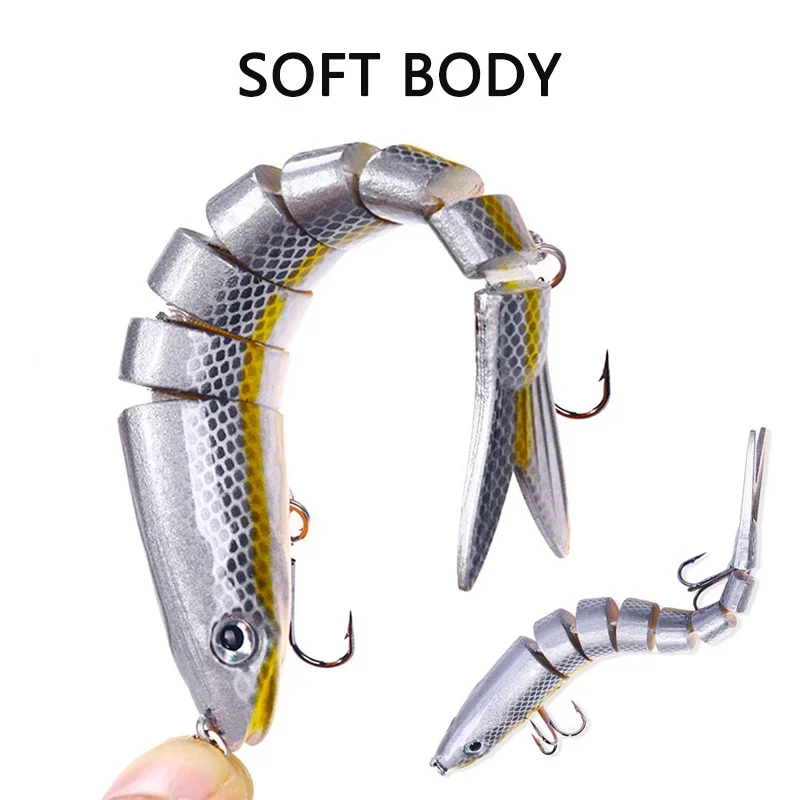 Jointed Bass Swimbait Lure 5