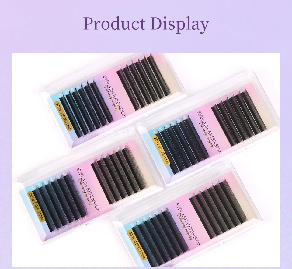 4D 3D YY Wimpern Schwarz Braun Weiche Einzelwimpern Y-Form Volumen-Wimpernverlängerung Doppelspitzen-Wimpern Cilios YY Großhandel – Detail 30