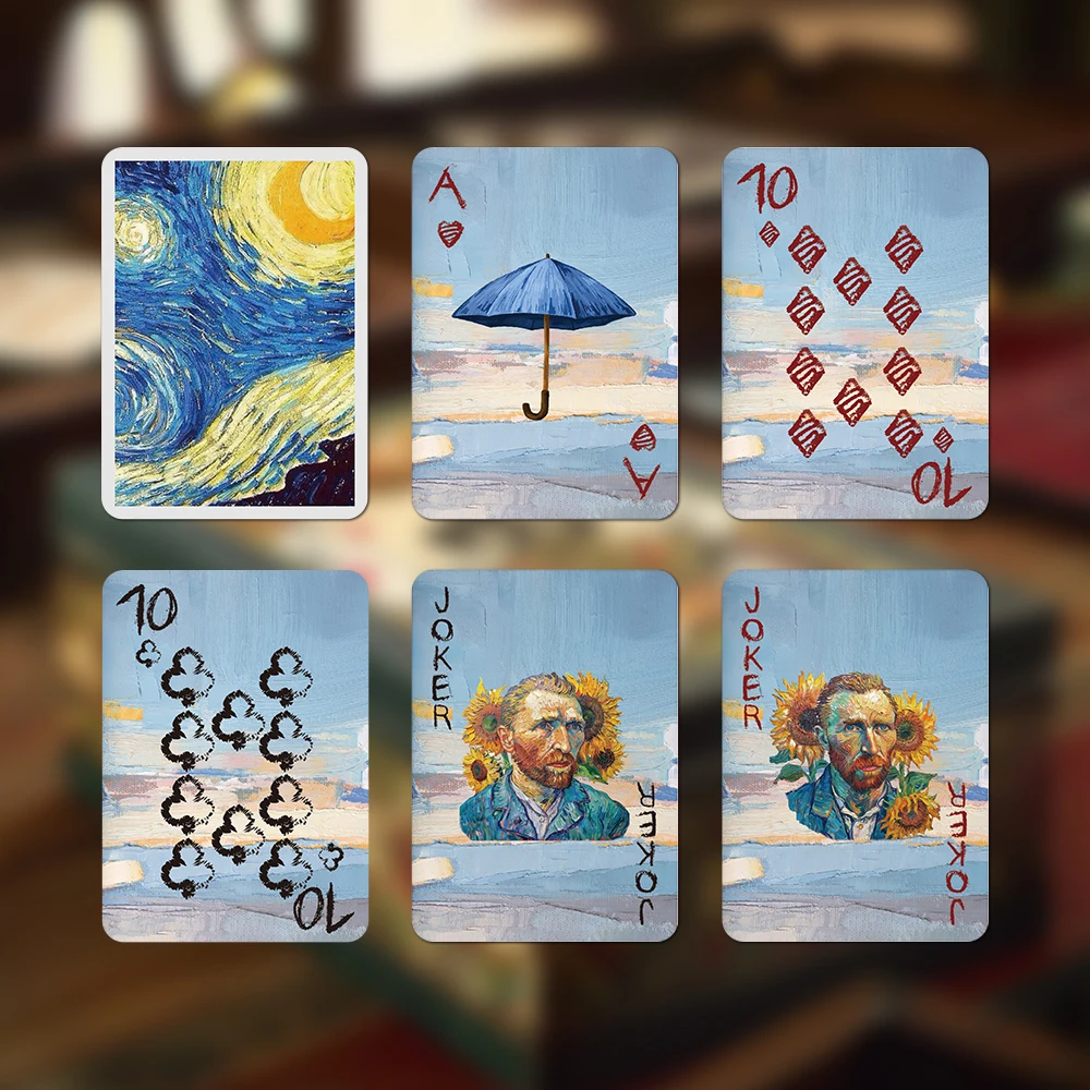 Playing cards 1/2pcs vintage for board game party