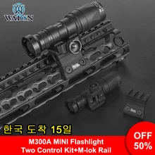 

WADSN DD Daniel Defense M300 M600 M-lok KEYMOD 1 O'CLOCK OFFSET RAIL Weapon Light Tactical Flashlight Airsoft Accessories Mount