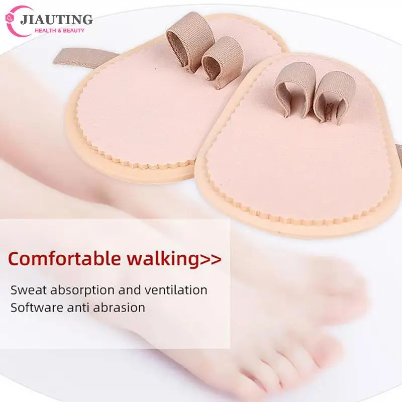 1 Pair Soft Forefoot Pads Bunion Corrector Toe Separator Straightener Thumb Valgus Protector Toes Juanete Spreader Corrector